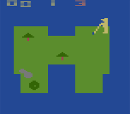 Golf Atari 2600 Screenshot 1