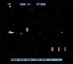 Gradius 3 SNES Screenshot 2
