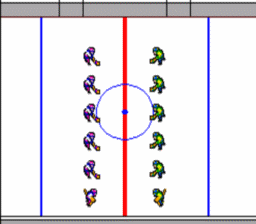 Great Ice Hockey Master System Screenshot 2