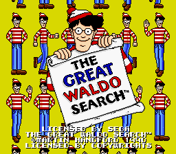 Great Waldo Search Sega Genesis Screenshot 1