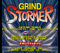 Grind Stormer Genesis Screenshot Screenshot 1