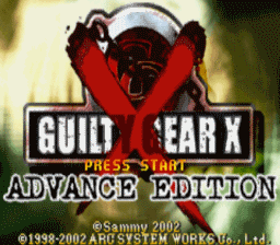 Guilty Gear X Advance Edition GBA Screenshot Screenshot 1