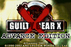 Guilty Gear X Advance Edition GBA Screenshot Screenshot 1