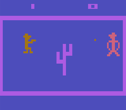 Gunslinger/Target Shoot Atari 2600 Screenshot Screenshot 1
