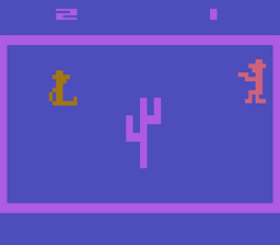 Gunslinger/Target Shoot Atari 2600 Screenshot 2
