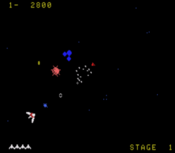 Gyruss Colecovision Screenshot Screenshot 2