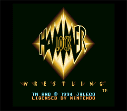 Hammerlock Wrestling SNES Screenshot 1