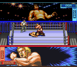Hammerlock Wrestling SNES Screenshot 4