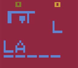 Hangman Atari 2600 Screenshot 2