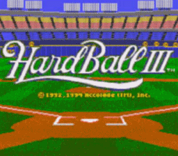 HardBall 3 SNES Screenshot 1