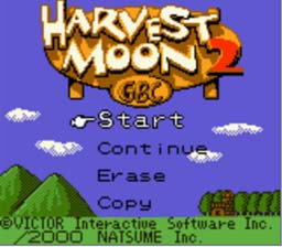 Harvest Moon 2 Gameboy Color Screenshot 1
