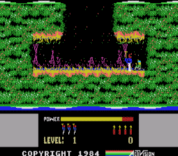 H.E.R.O. Colecovision Screenshot 2