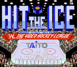 Hit the Ice Genesis Screenshot 1