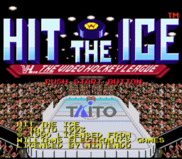 Hit the Ice SNES Screenshot 1