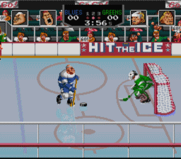 Hit the Ice SNES Screenshot 2