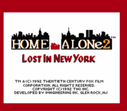 Home Alone 2: Lost in New York NES Screenshot Screenshot 1