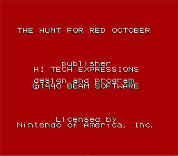 Hunt For Red October screen shot 1 1