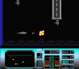 Hunt For Red October NES Screenshot Screenshot 3