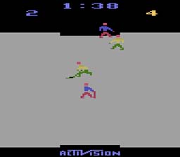 Ice Hockey Atari 2600 Screenshot 2
