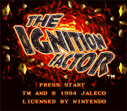 Ignition Factor SNES Screenshot 1