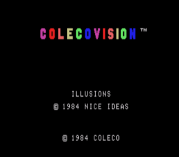 Illusions Colecovision Screenshot Screenshot 1