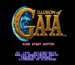 Illusion of Gaia SNES Screenshot Screenshot 1