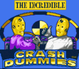 Incredible Crash Dummies Gamegear Screenshot Screenshot 1