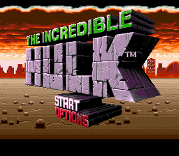 Incredible Hulk Genesis Screenshot Screenshot 1