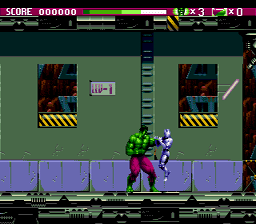 Incredible Hulk Genesis Screenshot Screenshot 2