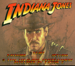 Indiana Jones Greatest Adventures SNES Screenshot Screenshot 1