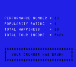 It's Only Rock N Roll Colecovision Screenshot Screenshot 3
