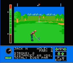 Jack Nicklaus Golf NES Screenshot 3