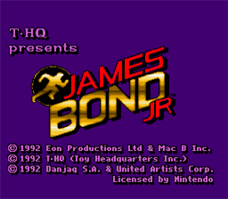 James Bond Jr. SNES Screenshot Screenshot 1