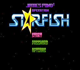James Pond 3: Operation Starfish screen shot 1 1