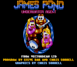 James Pond: Underwater Agent Sega Genesis Screenshot 1