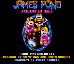 James Pond: Underwater Agent Genesis Screenshot Screenshot 1