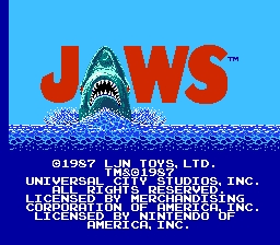 Jaws NES Screenshot Screenshot 1