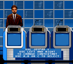 Jeopardy! Deluxe Edition Genesis Screenshot 2