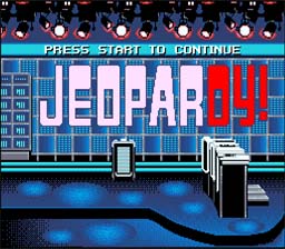 Jeopardy! Deluxe Edition SNES Screenshot Screenshot 1