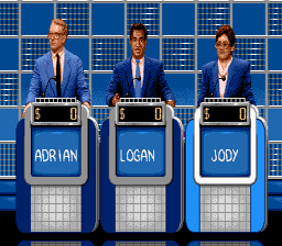 Jeopardy! Genesis Screenshot 2