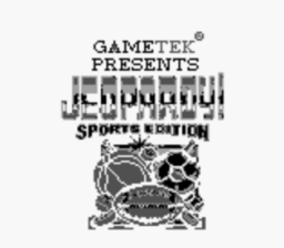 Jeopardy! Sports Edition Gameboy Screenshot 1