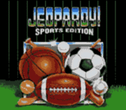 Jeopardy! Sports Edition Gamegear Screenshot 1