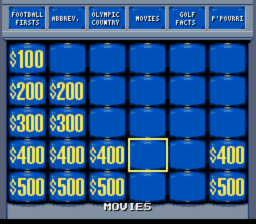 Jeopardy! Sports Edition SNES Screenshot 4