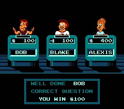 Jeopardy 25th Anniversary Edition NES Screenshot 3
