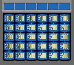 Jeopardy! Sports Edition Genesis Screenshot 2