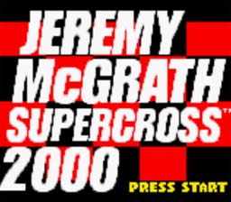 Jeremy McGrath Supercross 2000 GBC Screenshot Screenshot 1