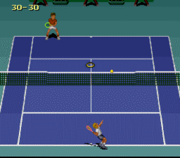 Jimmy Conner's Tennis SNES Screenshot 3