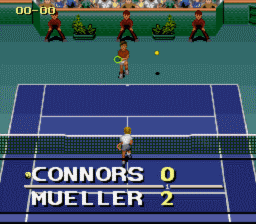 Jimmy Conner's Tennis SNES Screenshot 4