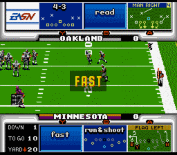 John Madden Football 93 SNES Screenshot 4