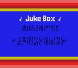 Jukebox Colecovision Screenshot Screenshot 1